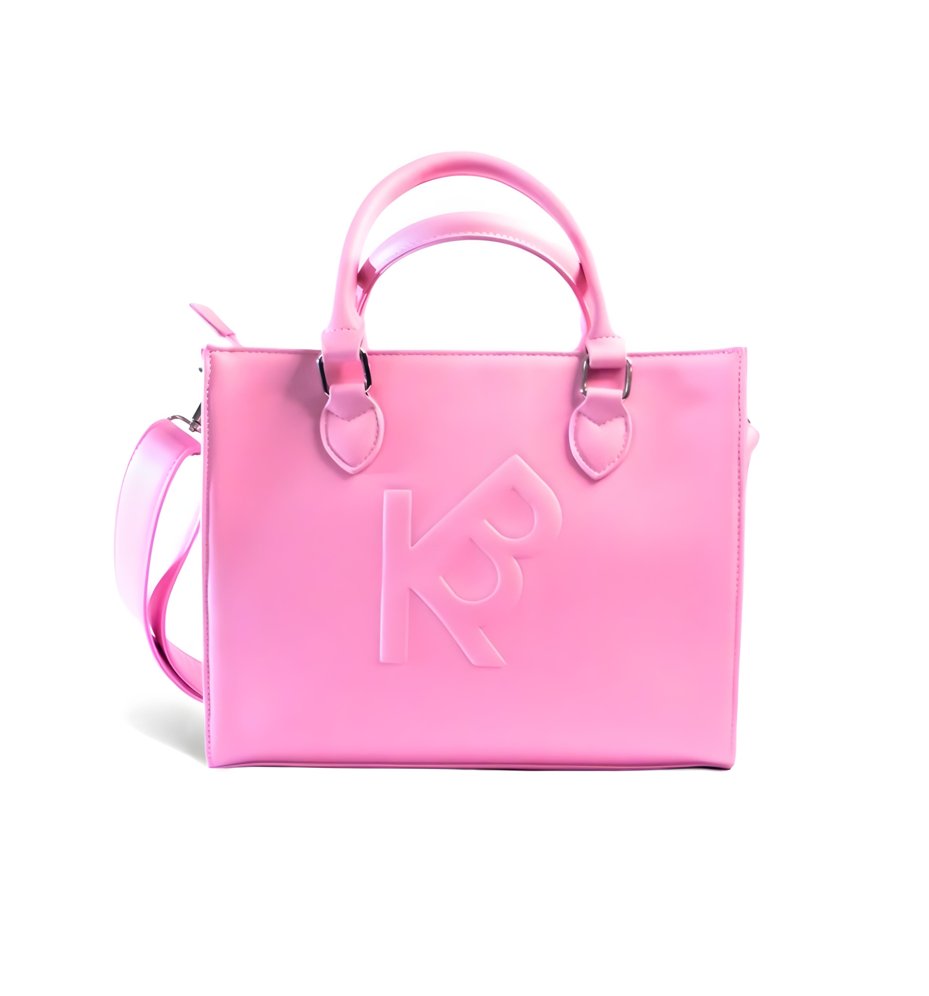 Ken Belore Pink Totebox Handbag